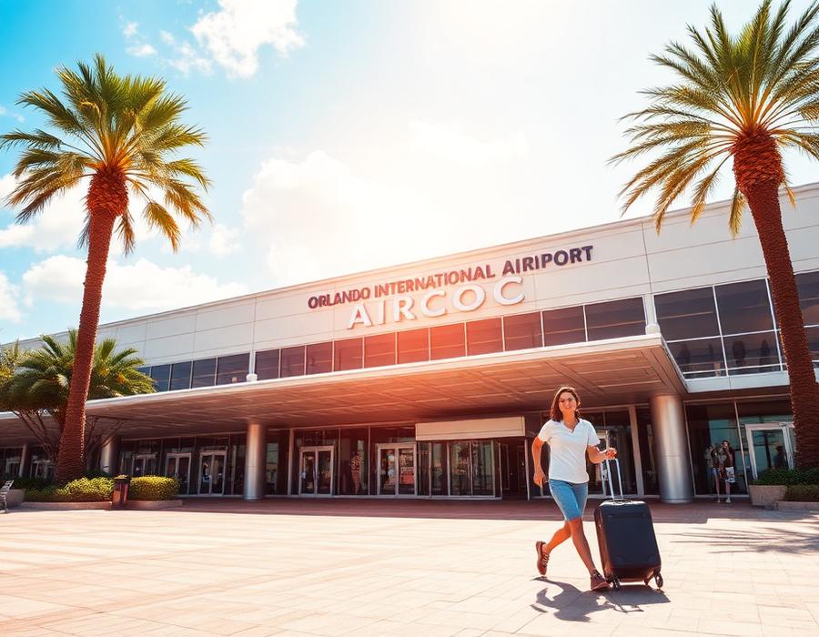 Orlando International Airport (MCO) stroller rental delivery